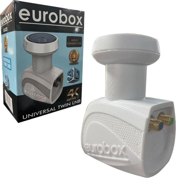 Eurobox İkili Lnb Twin 0.1Db 3D Eu-222 - Image 1
