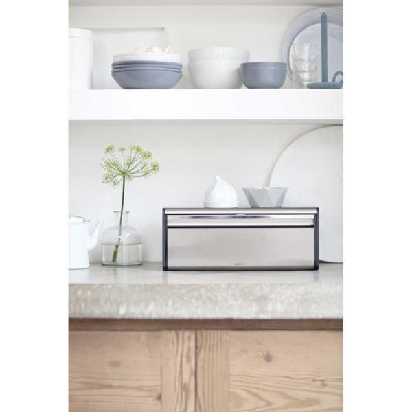 Brabantia Ekmek Saklama Kutusu Dikdörtgen Köşeli Beyaz  - Image 1