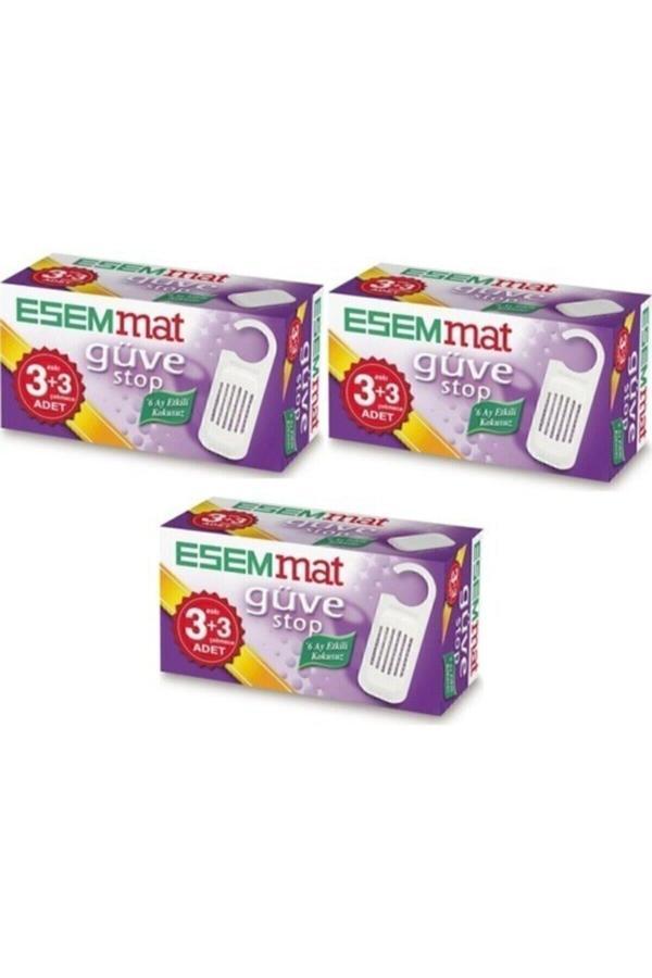 Esemmat Güve Stop (3 Askı 3 Çekmece) 3'Lü Paket - Image 1