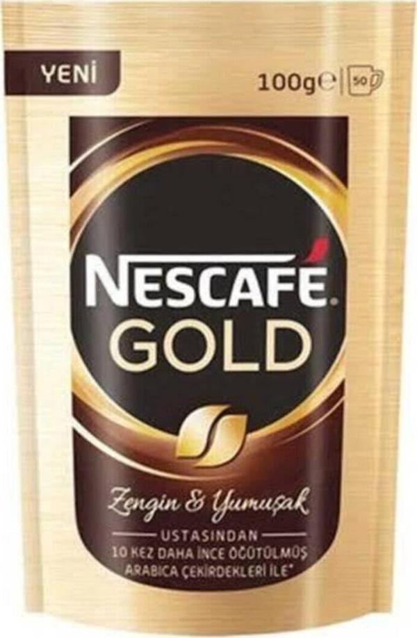 Nescafe Gold Hazır Kahve 100 Gr Poşet  - Image 1