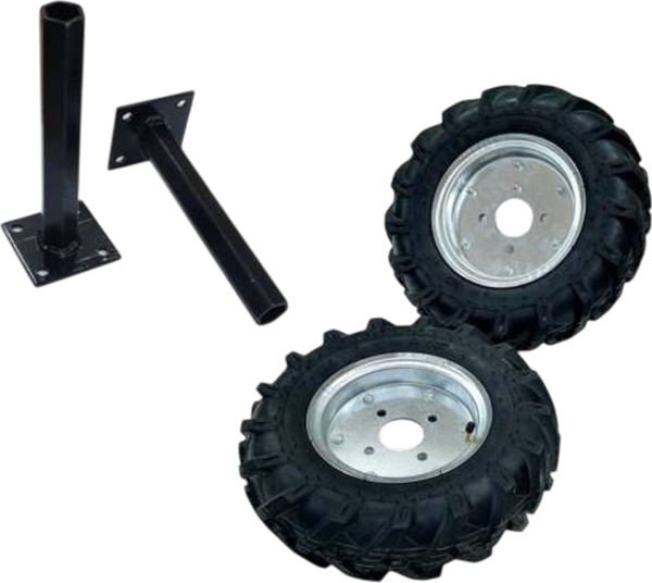 bluebee 4.00x8 Lastik + 32x250mm Mil + 3inç Jant dahil Çapa Makinesi Teker Takımı - Image 1