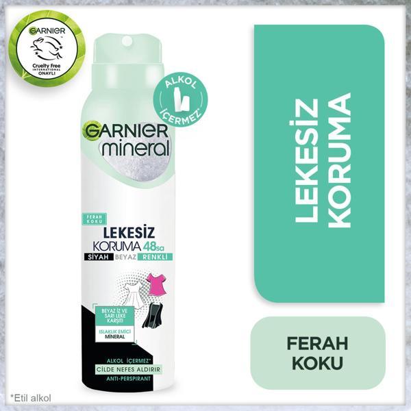 Garnier Mineral Lekesiz Koruma Sprey Deodorant 150 ml - Image 1