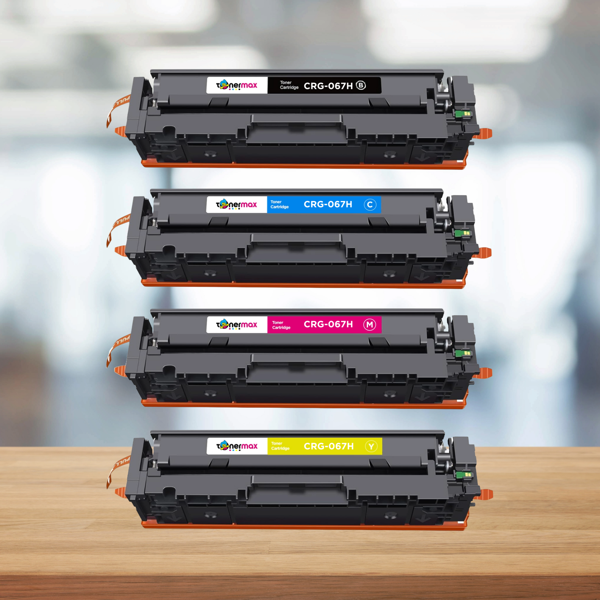 Canon CRG-067H Muadil Toner Takım / LBP-631Cw - LBP-633Cdw - MF-651Cw - MF-655Cdw - MF-655Cx - MF-657Cdw - Image 1