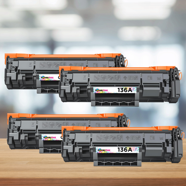 Hp 136A-W1360A Muadil Toner - Çipli - 4'lu Avantaj Paket / M211 / M236 - Image 1
