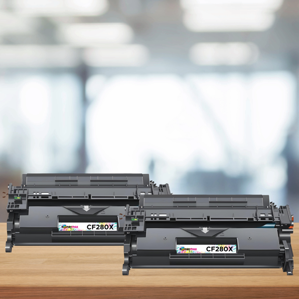 HP CF280X / Pro 400 M401 / M425 Muadil Toner - 2'li Paket - Image 1