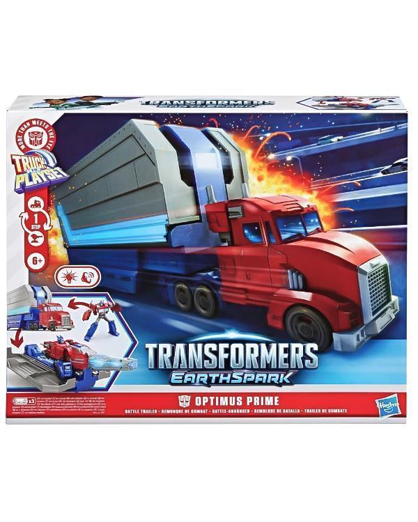 Transformers Earthspark Optimus Prime Savaş Tırı Oyun Seti G0750 - Image 1