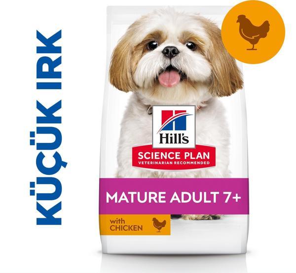 Hill's +7 Tavuklu ve Hindili Küçük Irk Olgun Köpek Maması 1,5 KG - Image 1
