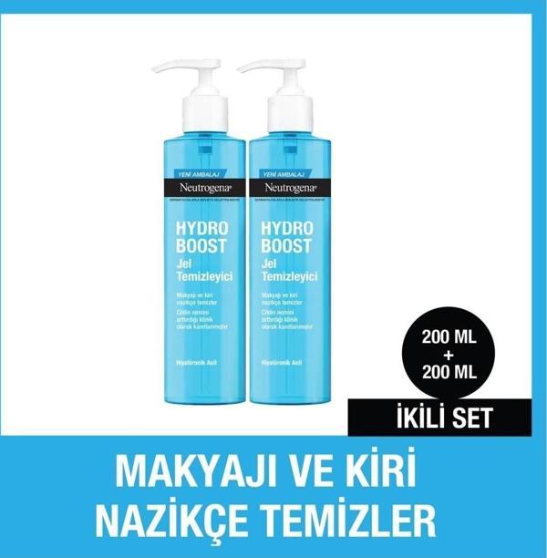 Neutrogena Hydro Boost Temizleme Jeli 200 ml + 200 ml - Image 1