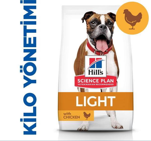 Hill's Light Yetişkin Orta Irk Tavuklu Köpek Maması 14 KG - Image 1