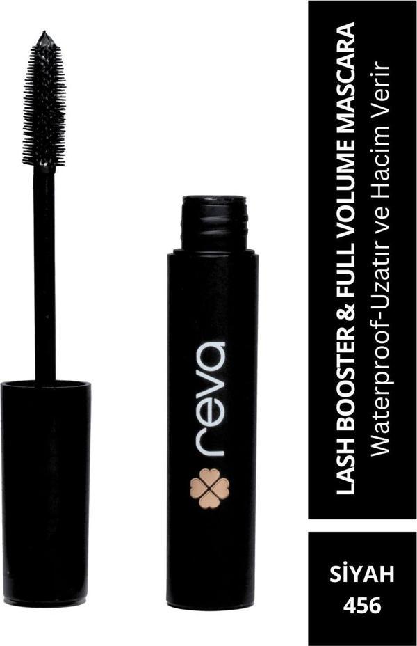 Reva Lash Booster & Full Volume Color Maskara Black-Tam Hacim & Uzatan Renkli Maskara Siyah 456  - Image 1
