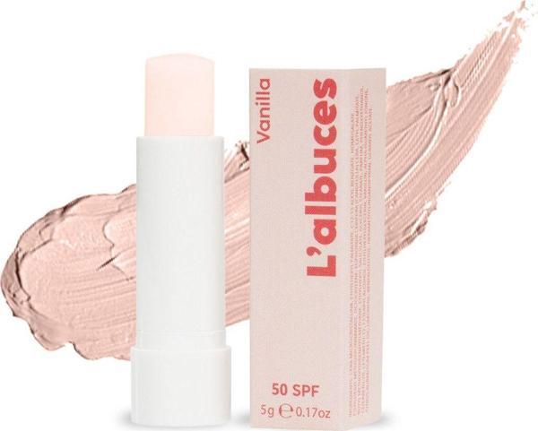 L'Albuces Vanilla 50 Spf Lip Balm-Dudak Nemlendiricisi  - Image 1