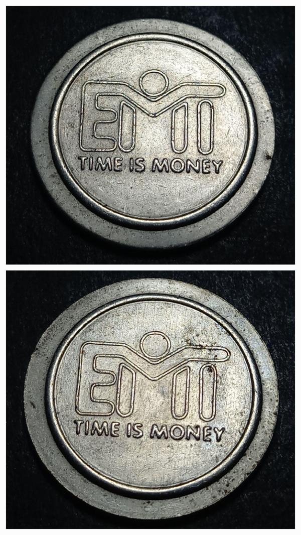 Escoines 3996368991c437f214 Jeton time is money - Image 1