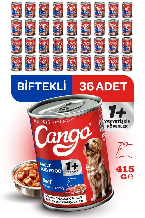 Cango Yaş Yetişkin Köpek Maması Etli 415GR 36Lı - Image 1