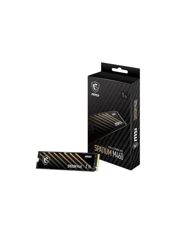 MSI Spatium M460 PCI-Express 4.0 1 TB M.2 SSD - Image 1