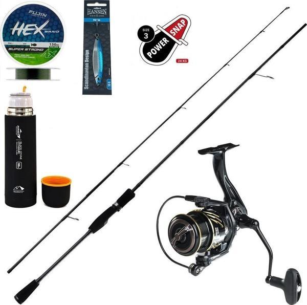 Fujin Sniper 4000 270 Cm 10-40 Gr Spin Olta Takımı Seti ( Termos Hediyeli )  - Image 1