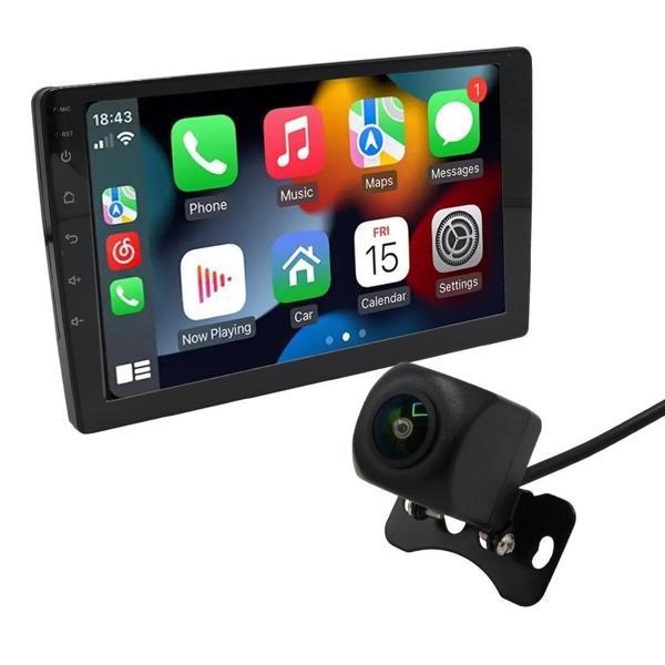 Carstar SLXF-A133 9'' Android Dokunmatik Multimedia Oto Teyp 4Gb Ram 64Gb Hafıza Qled HD Wifi GPS FM-AM Geri Görüş Kameralı IOS - Android Carplay - Image 1