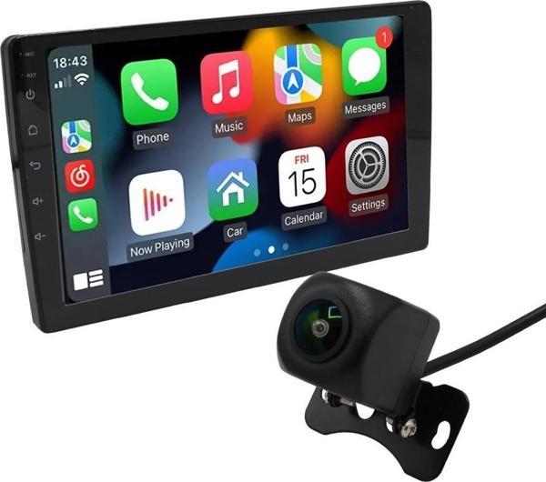 Carstar SLXF-A133 9'' Android Dokunmatik Multimedia Oto Teyp 4Gb Ram 64Gb Hafıza Qled HD Wifi GPS FM-AM Geri Görüş Kameralı IOS - Android Carplay - Image 1