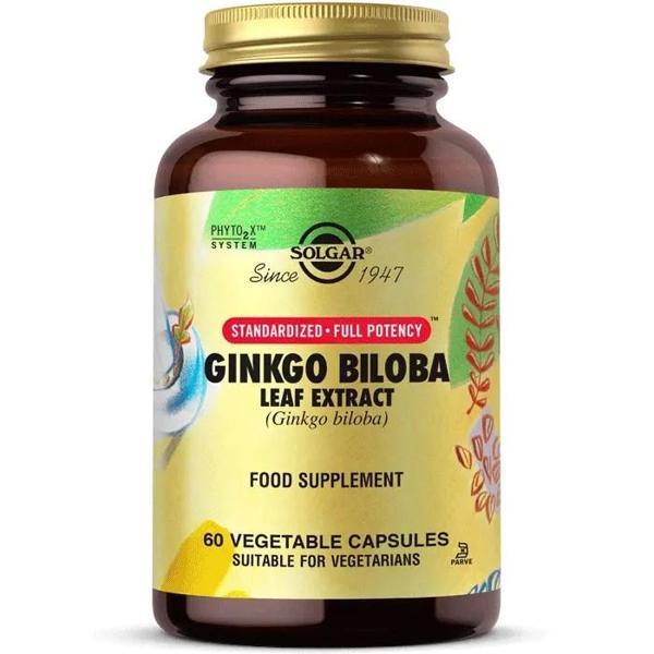 Solgar Ginkgo Biloba Leaf Extract 60 Kapsül - Image 1