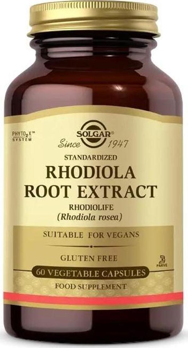 Solgar Rhodiola Root Extract 60 Kapsül - Image 1