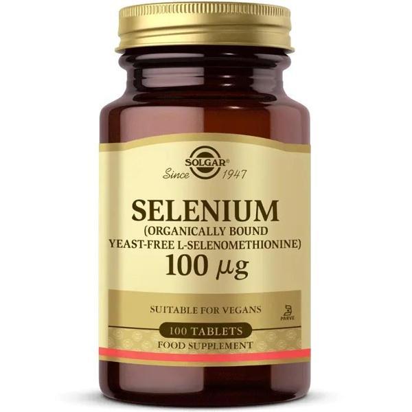Solgar Selenium 100 Mcg 100 Tablet - Image 1