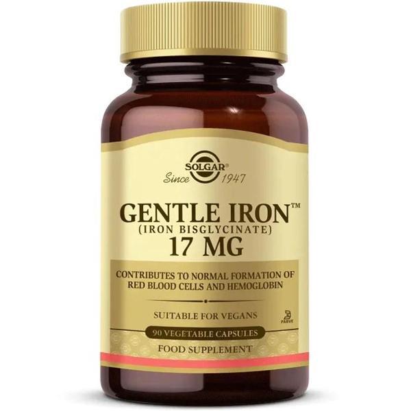 Solgar Gentle Iron 17 Mg 90 Kapsül - Image 1