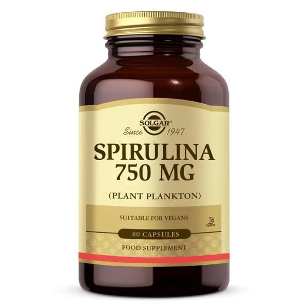 Solgar Spirulina 750 Mg 80 Kapsül - Image 1