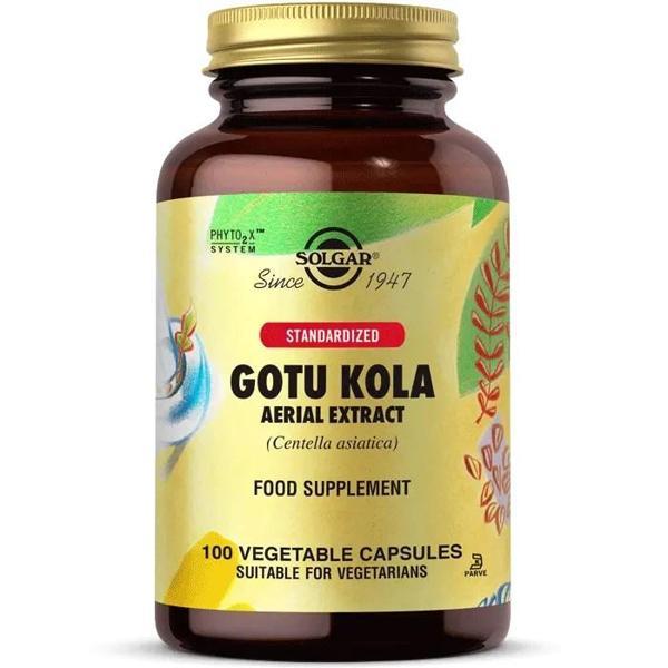 Solgar Gotu Kola Aerial Extract 100 Kapsül - Image 1