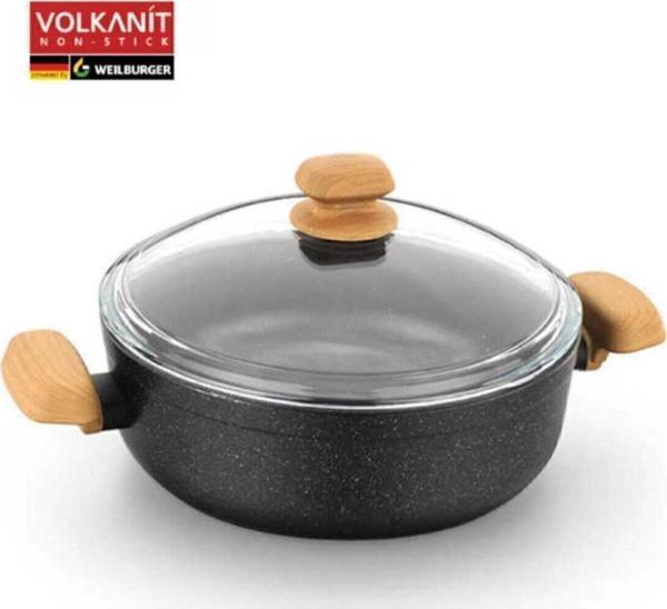 Korkmaz Montana 28X7.5 Cm Kısa Tencere - Image 1