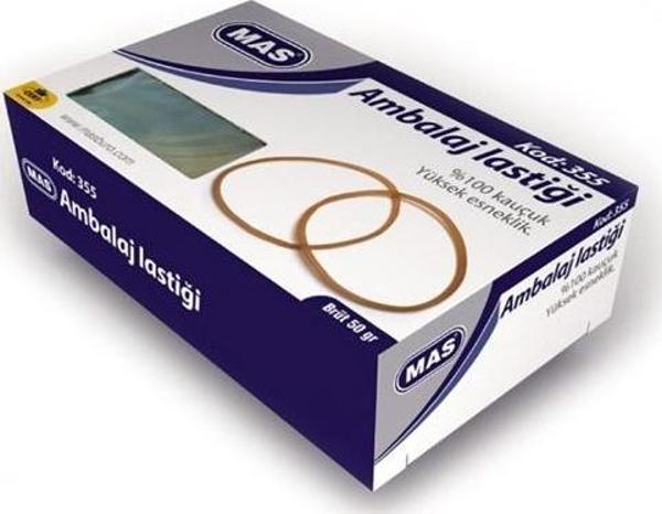 Mas Ambalaj Lastiği 50Gr paket lastiği - 6 paket - Image 1