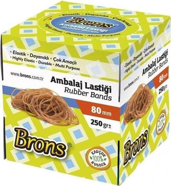 Brons Ambalaj Lastiği 250Gr Paket Lastik - 3 paket - Image 1