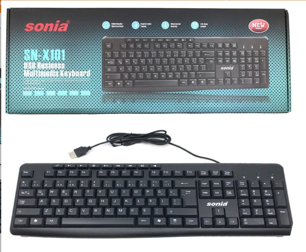 Sonia SN-X101 Multimedya Klavye - Image 1