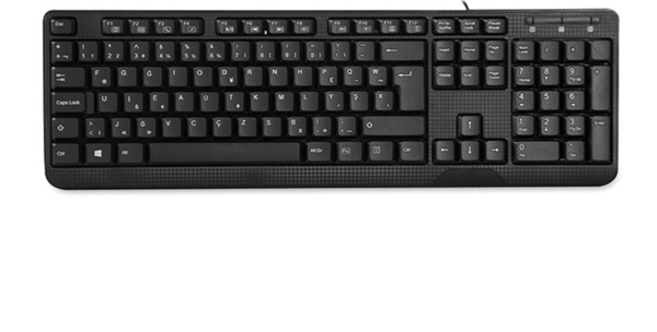 Everest KB-871F Siyah USB F Standart Klavye - Image 1
