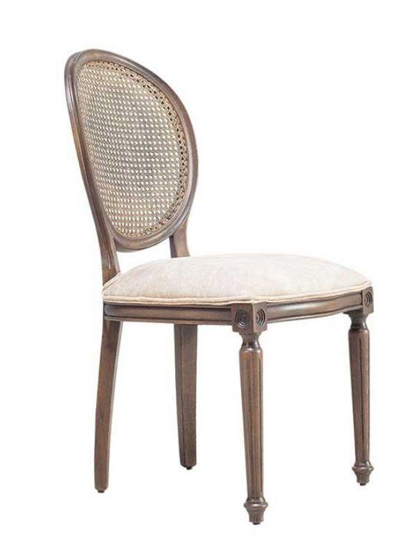 Madalyon Hazeranlı Ahşap Klasik Sandalye - Image 1