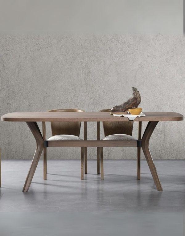 Bosco Pahlı Ahşap Mutfak Masası 100x180 - Image 1