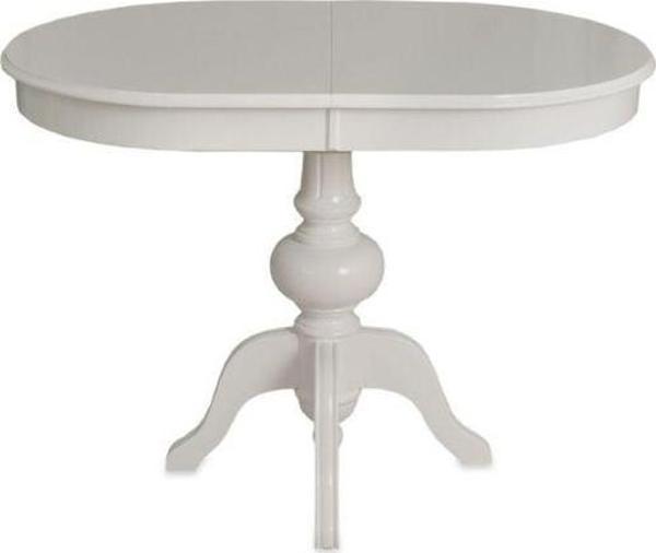 Rika Baba Ayak Oval Açılır Masa 90x130 - Image 1