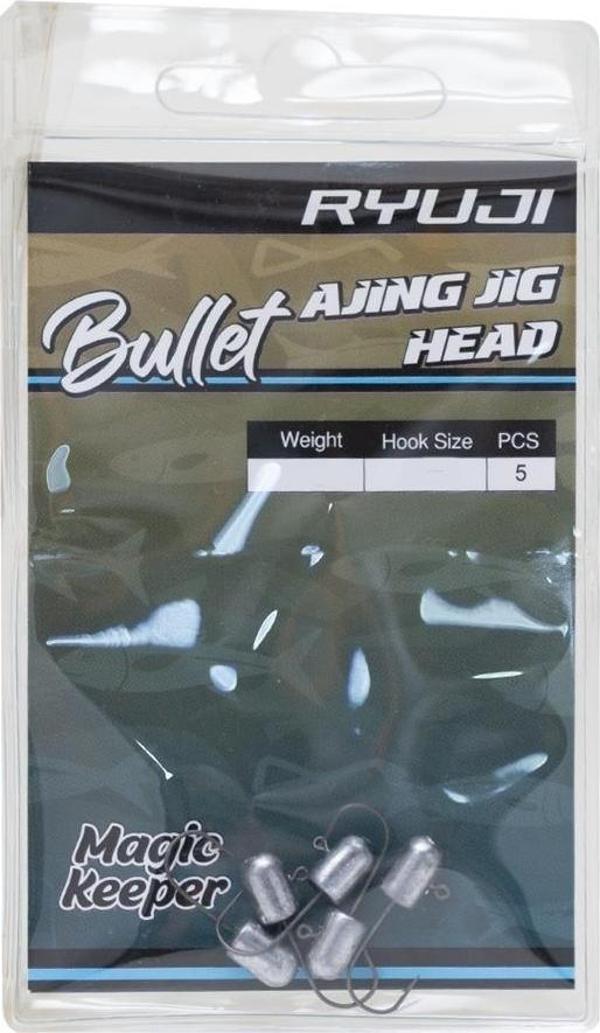 Ryuji Bullet Ajing JigHead İğne 0,8 Gr-NO:10 - Image 1