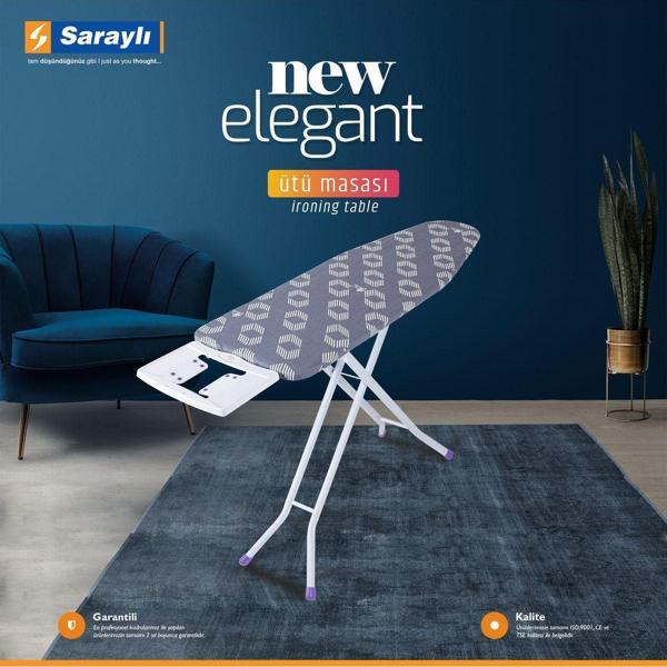Lady Saraylı Xxx Lady New Elegant Ütü Masası Monoblok Tabla 147X42X90 Cm - Image 1
