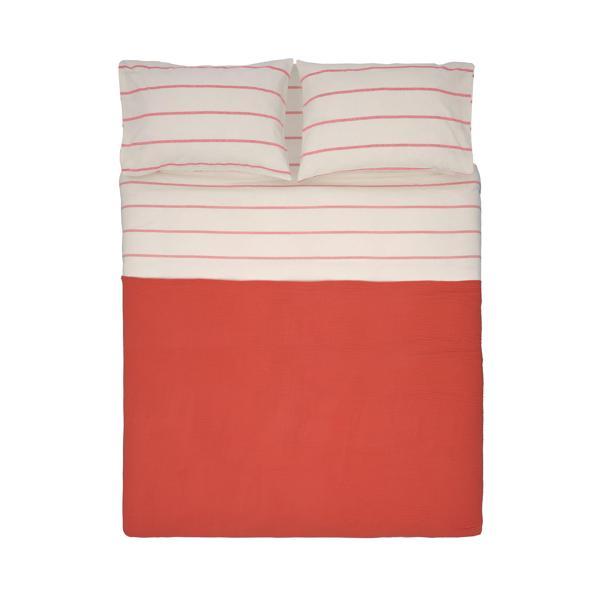 Nautica Home Darrel Tek Kişilik Pike Takımı Mercan  - Image 1