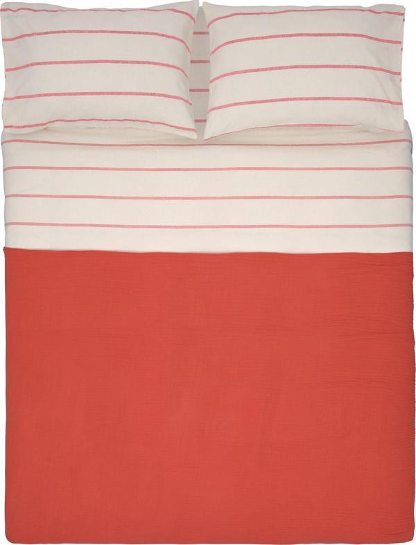 Nautica Home Darrel Tek Kişilik Pike Takımı Mercan  - Image 1
