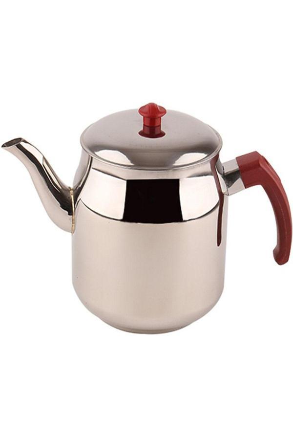 Menzir Çelik Kahveci Çaydanlık Kahveci Demliği No:3 - 2.3 Litre - Image 1