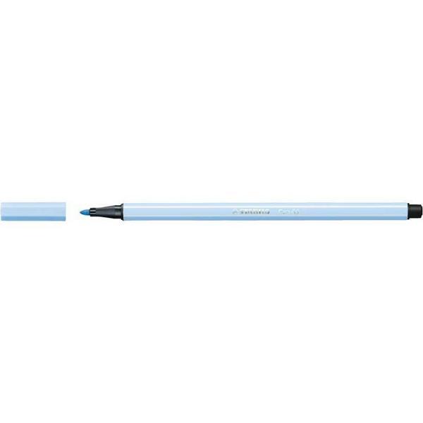 Stabilo Keçe Uçlu Boya Kalemi 1 MM Buz Mavisi 68/11 (10 Lu Paket) - Image 1