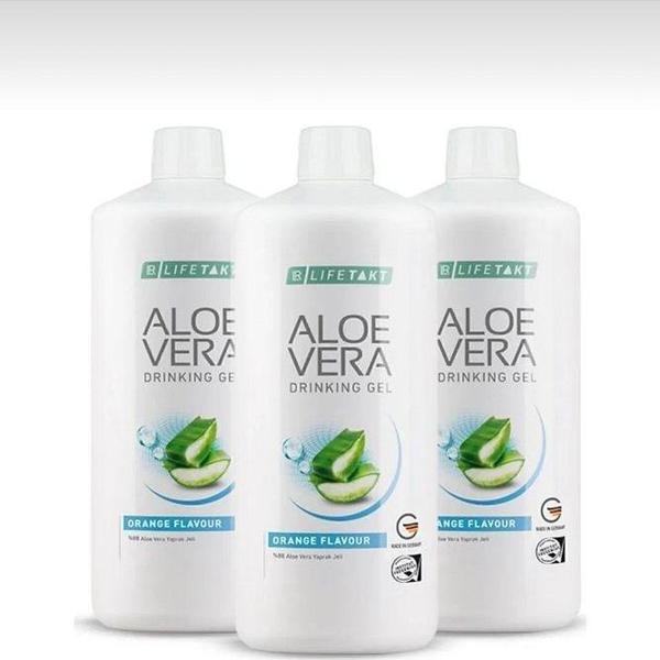 Aloe Vera Portakal Aromalı 3’lü Jel içecek - Image 1