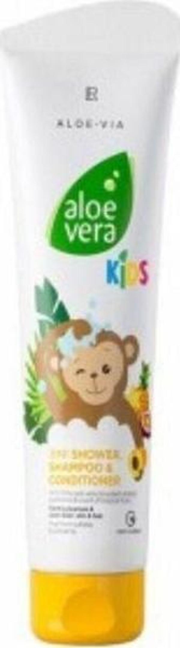 Lr Aloe Vera Kids Çocuklar Için 3’ü 1 Arada Saç Ve Vücut Şampuanı 250ml - Image 1