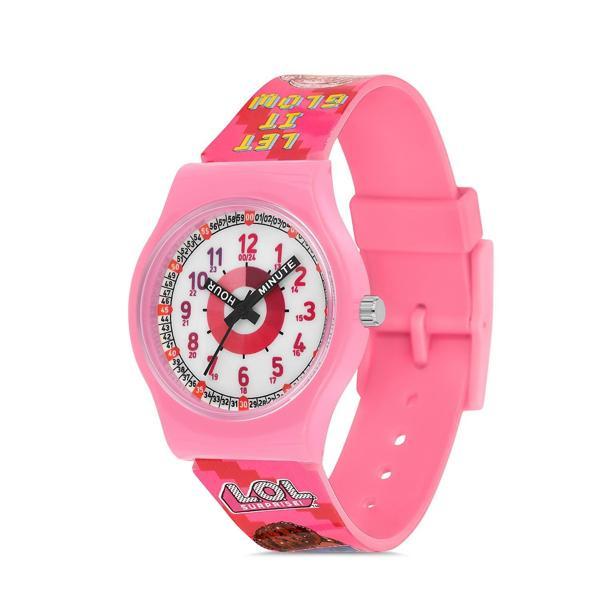 Miniflak Lol Surprise! Omg Lisanslı LOL7517 Pembe Öğretici Kız Çocuk Saati - Image 1