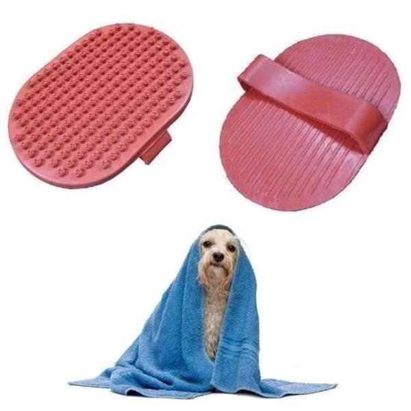 Ergonomik Masajlı Evcil Hayvan Kedi Köpek Yıkama Fırçası Aparatı - Image 1