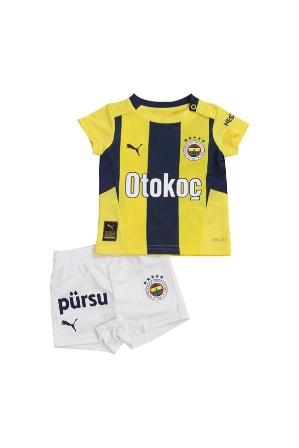 Fenerbahçe Orijinal Lisanslı 24/25 Çubuklu Baby Forma Set - Image 1