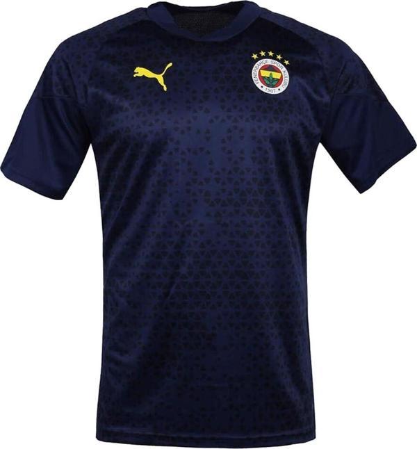 Fenerbahçe Orijinal Lisanslı 24/25 A Takım Antrenman Lacivert T-shirt - Image 1