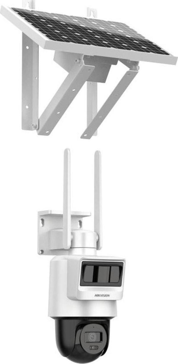 Hikvision DS-2DE2C400IWG-K/4G/C05S10 4mp Dahili Mikrofon Ve hoparlörlü Pro 4G Solar PT Kamera Sistemi - Image 1