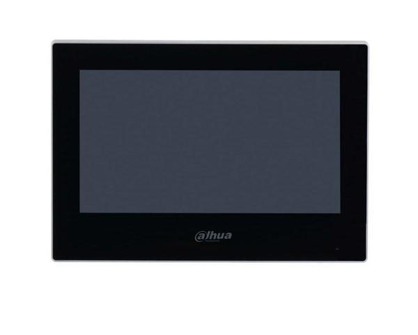 Dahua VTH2621G-WP 7" TFT LCD Dokunmatik Ekran Wifi Çok Yönlü Mikrofon Villa Tipi İntercom İç Ünite Siyah Kasa - Image 1