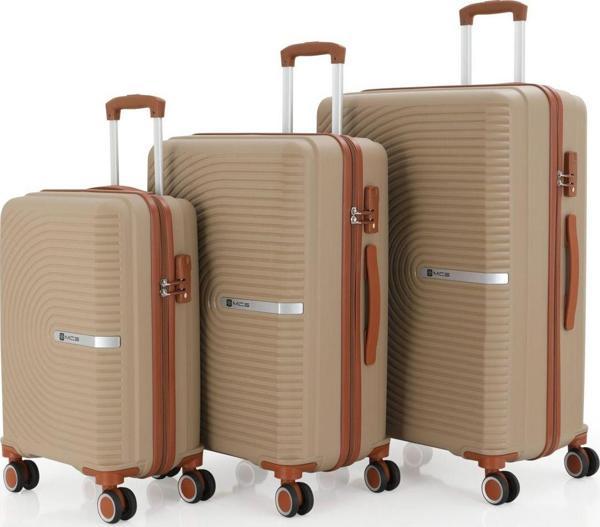 MÇS 374 POLİPROPİLEN 3 LÜ VALİZ SETİ - Image 1